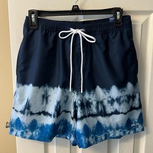 NWTs men's HUK swim trunks, size Small
